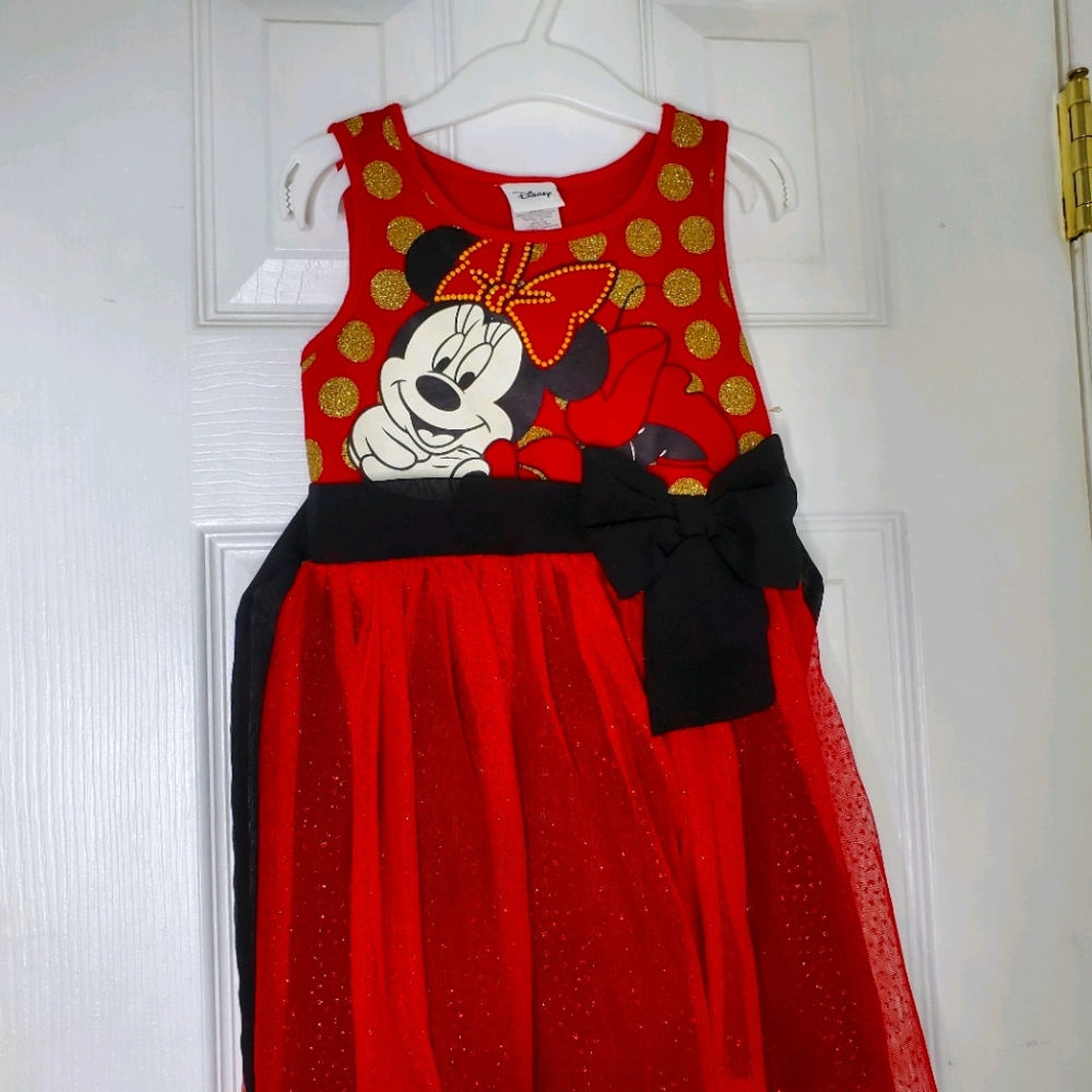 Disney black & red dress. 3T casual dress
